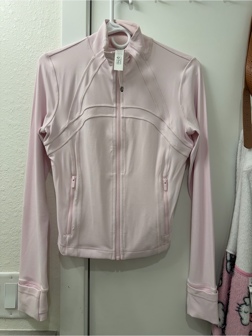 Lululemon Define Cropped Jacket Nulu- Blissful Pink